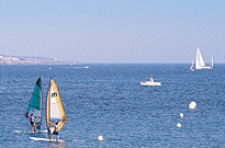 Beside the sea
